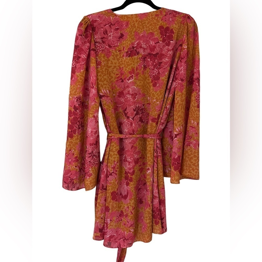 TED BAKER Floral Print Mini Dress US Size 6 - Picture 3 of 14